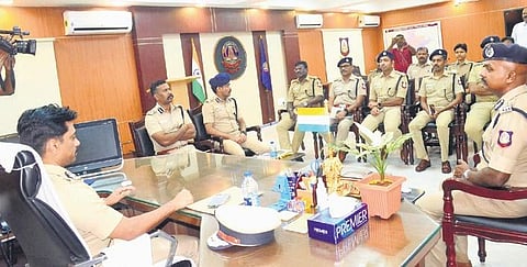 DGP (L&O) A Arun holds a discussion with senior officials in Coimbatore | Express