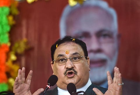 BJP president J P Nadda (File photo | PTI)