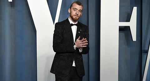 Angus Cloud arrives at the Vanity Fair Oscar Party on Sunday, March 27, 2022.(FILE - AP Photo)