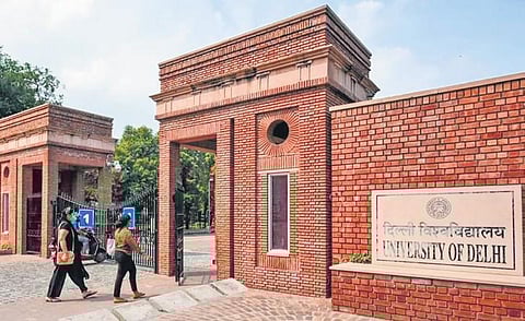 FILE - Image of the Delhi University, used for representational purposes only. (Photo | PTI)