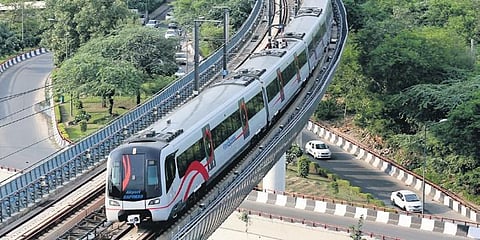 FILE - Image of the Delhi Metro rail, used for representation. (Photo | EPS)