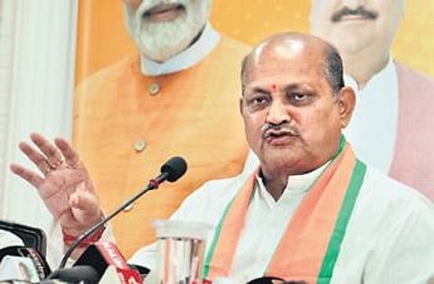 Odisha BJP president Manmohan Samal. (File photo)