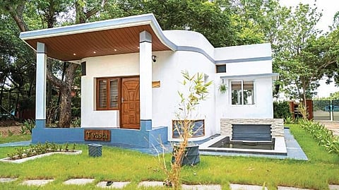Tvasta’s first 3D printed house built on the IIT Madras campus