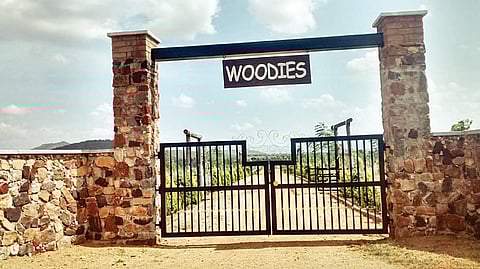 Woodies, a gated community enclave that has come up near Cauvery Wildlife Sanctuary.