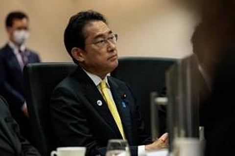 Japanese Prime Minister Fumio Kishida (File photo | AFP)