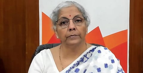 Union Finance Minister Nirmala Sitharaman (Photo | Twitter)