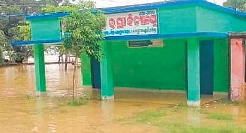 Schools in Odisha bear brunt of floods, education of kids affected