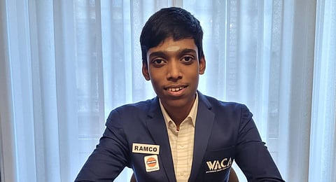 Indian chess grandmaster R Praggnanandhaa. (Photo | Twitter)