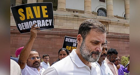 Congress MP Rahul Gandhi. (Photo PTI)