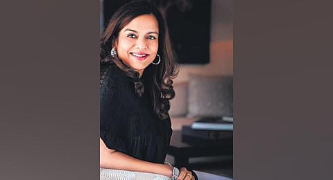 Sangita Jindal, chairperson of the JSW Foundation. (Photo | Express)