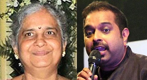 Sudha Murthy and Shankar Mahadevan