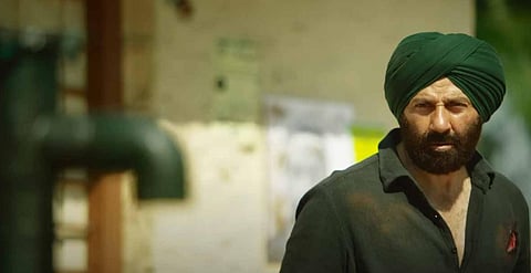 A still from 'Gadar 2: The Katha Continues' starring Sunny Deol.