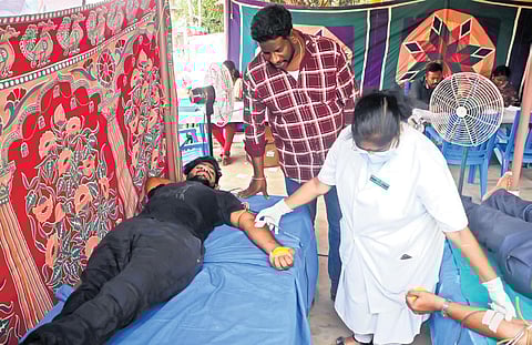 Since 2017, the Uyir Thuli team has organised 57 emergency blood donation camps | sriram r