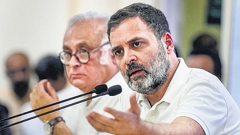 Congress leader Rahul Gandhi. (Photo | PTI)