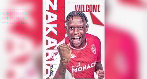 Switzerland midfielder Zakaria signs for Monaco from Juventus. (Photo | Twitter, @AS_Monaco_EN)