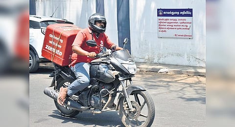 In May, gig workers struck work for a day in Chennai demanding better pay and working conditions | Express
