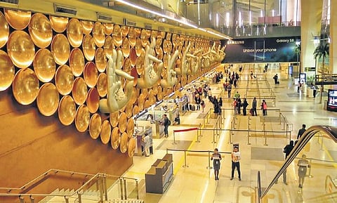 Representational Image of Indira Gandhi International Airport.