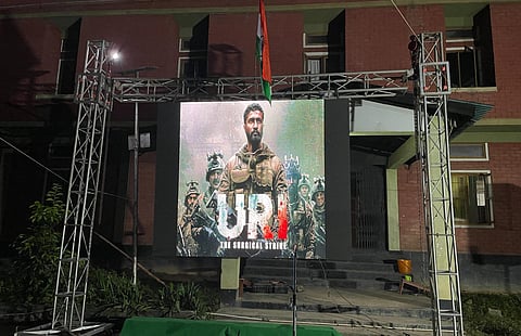 “Uri: The Surgical Strike” was screened at Rengkai in the hill district of Churachandpur, Manipur. (Express)