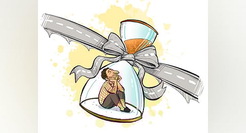 The government says a bridge will be constructed over the Hijum River by March next year. (Express Illustrations)