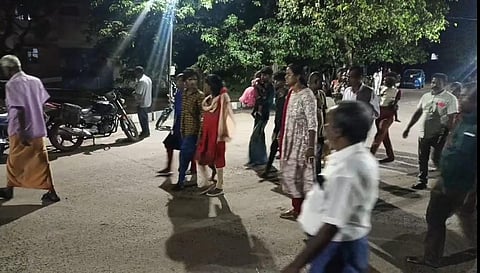 SEEKING JUSTICE: The group of bonded labourers. (Photo | Special Arrangement)