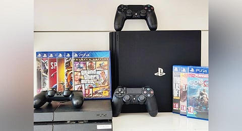 The variety of consoles offered for rent by Game Wagon.(Photo | Express)