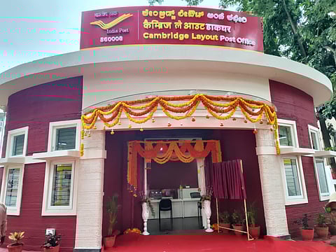 India's first 3D printed Post Office at Cambridge Layout, Bengaluru.