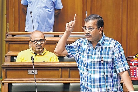 Delhi Chief Minister Arvind Kejriwal.
