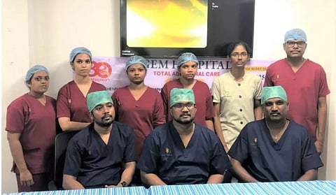 Team of doctors at GEM Hospital