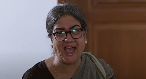 A screengrab from the trailer of Appatha starring Urvashi. (Credits: YouTube)