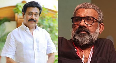 Director Vinayan and Kerala State Chalachitra Academy chairman Ranjith. (Photo | Express)