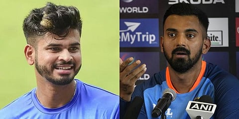 Shreyas Iyer and KL Rahul