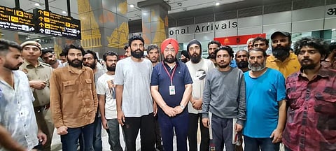 The 17 men from Punjab & Haryana were repatriated to India after being held captive in war-torn Libya