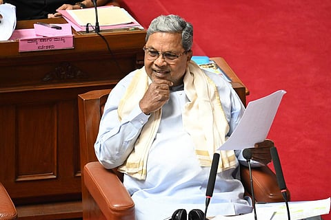 Karnataka Chief Minister Siddaramaiah. (Photo | Nagaraja Gadekal, EPS)