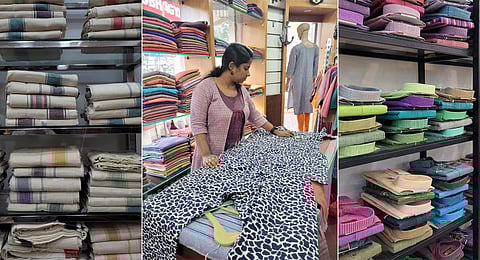 Three-floor Khadi outlet at Kaloor recently got a revamp.