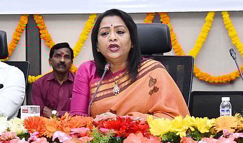 Hyderabad Mayor Gadwal Vijayalaxmi. (File photo)