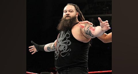 World Wrestling Entertainment star Bray Wyatt. (Photo | WWE Twitter)