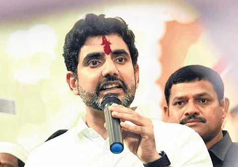 Telugu Desam Party general secretary Nara Lokesh. (Photo | Express)