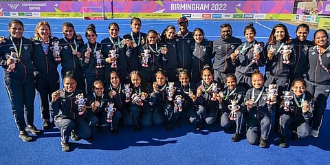 India Women's Hockey Team.(Photo | PTI)