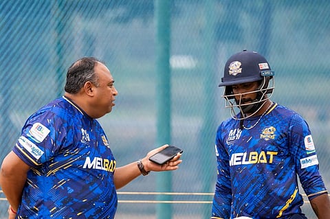 Madurai Panthers coach Jaydeep Saha.