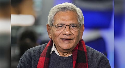 FILE - An image of CPI(M) General Secretary Sitaram Yechury, used for representational purposes only. (Photo | PTI)