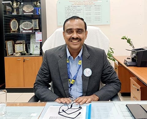 Visakhapatnam Airport director S Raja Reddy. (Photo | Express)