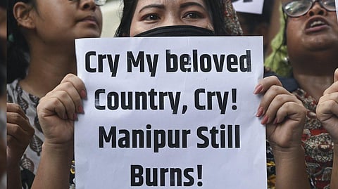 It screened a documentary, called Cry of the Oppressed, on the violence in Manipur.