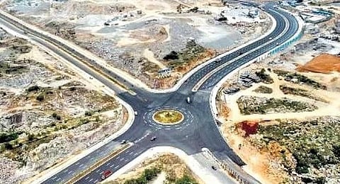 Neopolis Layout at Kokapet in Hyderabad. (Photo | Express)