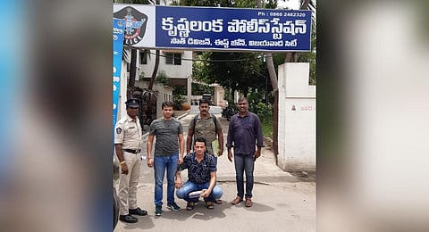 Khalid, formerly Nitin Sharma, with Uttarakhand STF.