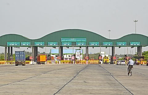 File image of a toll plaza used for representational purpose only. (Photo | EPS)
