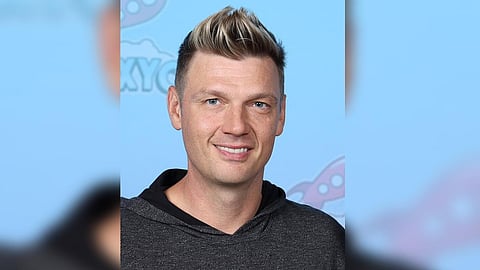 Nick Carter, member of Boy band Backstreet Boys.