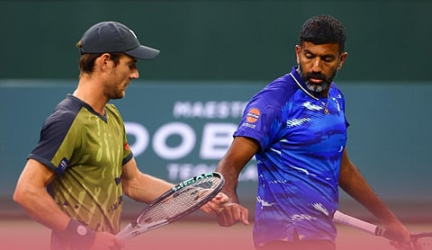 Rohan Bopanna and Matthew Ebden. (File photo)