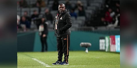 Zambia's head coach Bruce Mwape (Photo | AP)