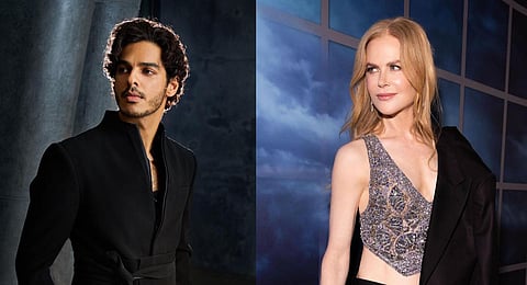 Actors Ishaan Khatter and Nicole Kidman (Instagram)