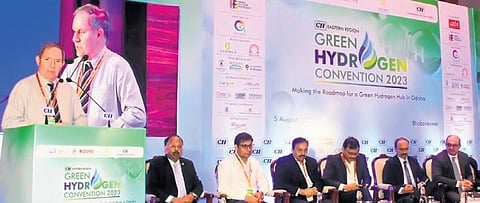 British deputy high commissioner to Kolkata Nick Low speaking at the event | Express